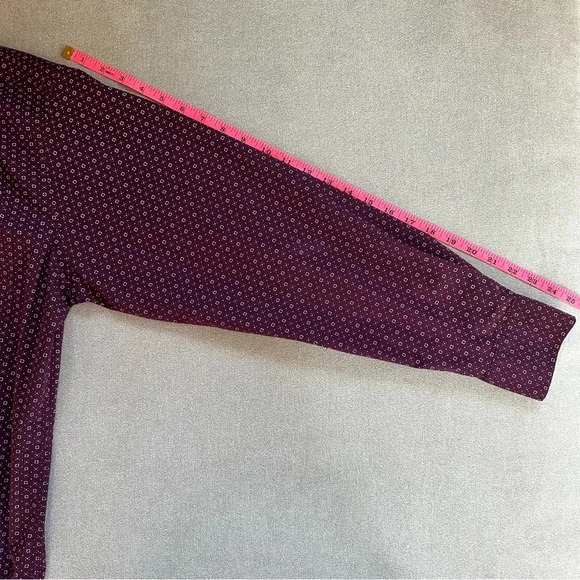 U.S. Polo Assn. long sleeve button down shirt. Size XL. Maroon with prin… - Picture 9 of 9